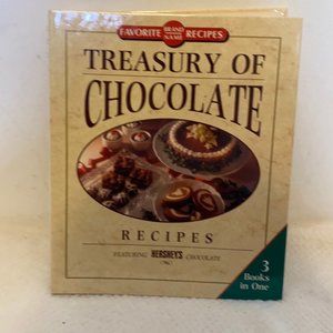 Vintage 1989 Treasury Of Chocolate Hershey's Cookbook